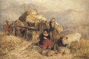 Sir edwin henry landseer,R.A. Sketch for Harvest in the Highlands (mk37) oil painting picture wholesale